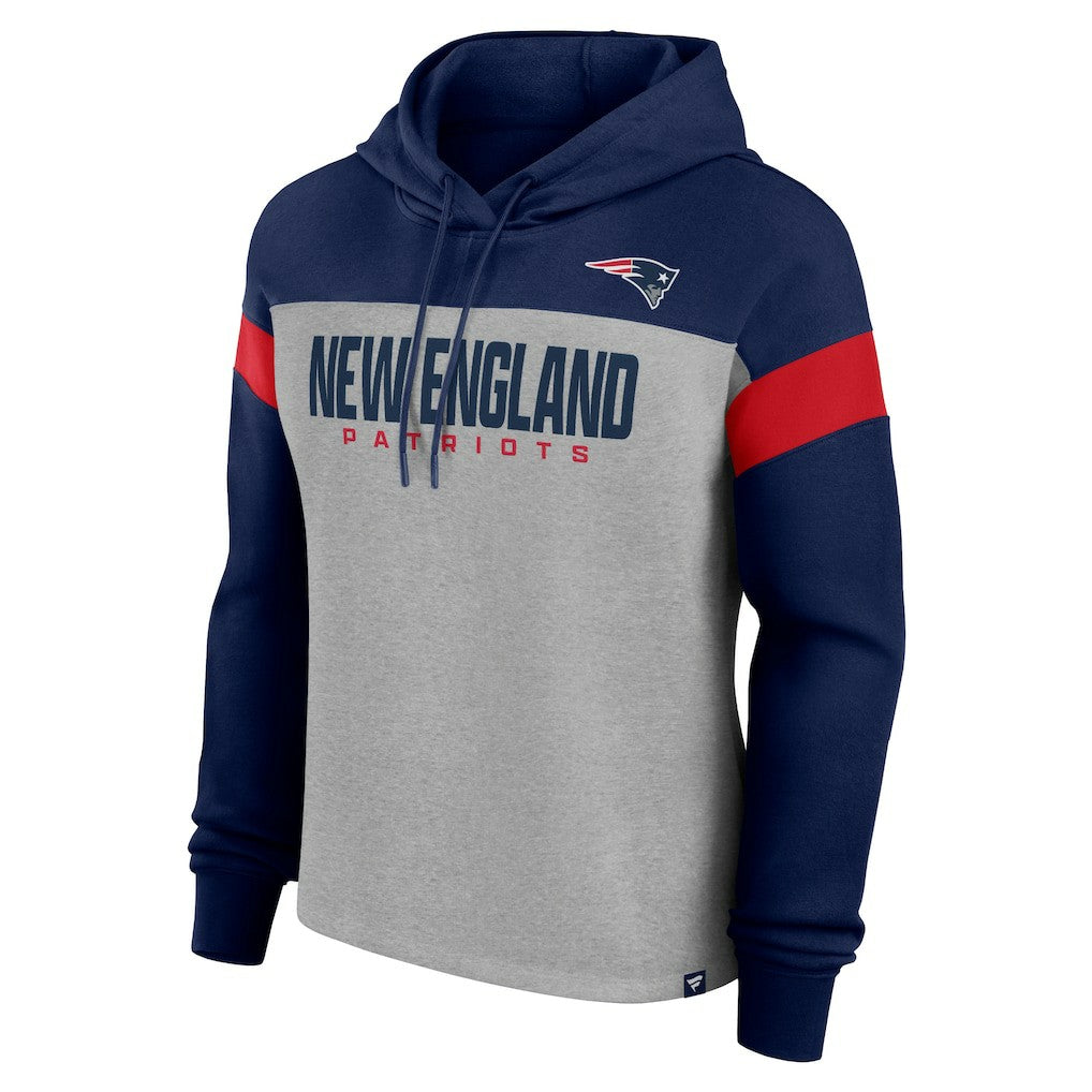 New England Patriots Women's Bold Play Call Pullover Hoodie | NFL On sale