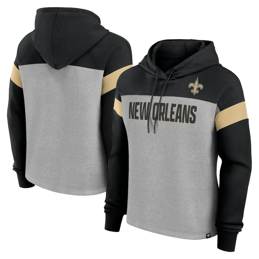 New Orleans Saints Women's Bold Play Call Pullover Hoodie | NFL New