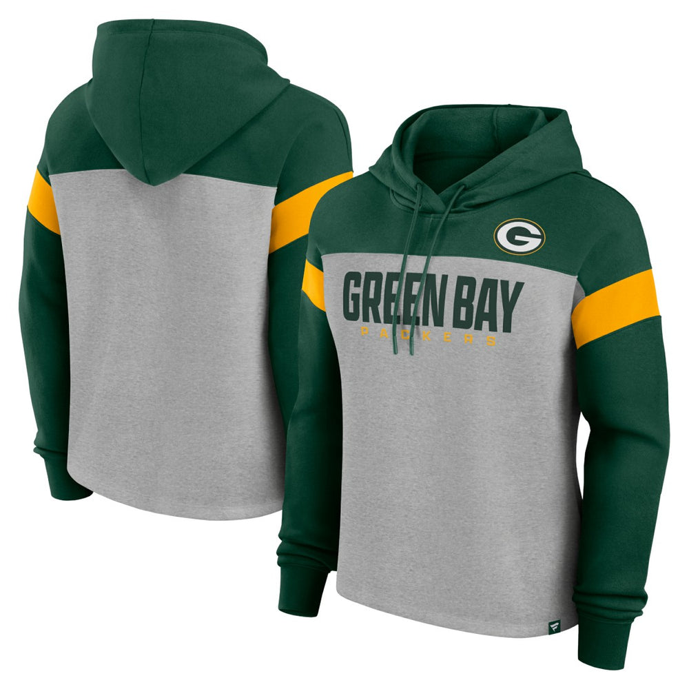 Green Bay Packers Women's Bold Play Call Pullover Hoodie | NFL Online