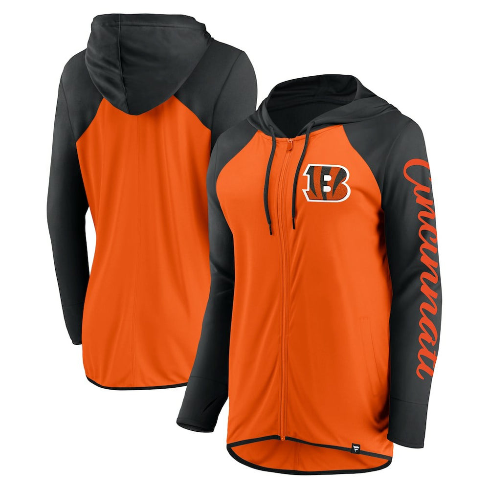 Cincinnati Bengals Women's Script Full-Zip Hoodie | NFL On sale