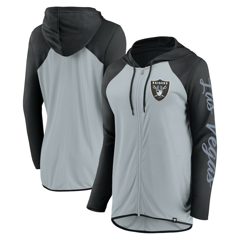 Las Vegas Raiders Women's Script Full-Zip Hoodie | NFL Sale