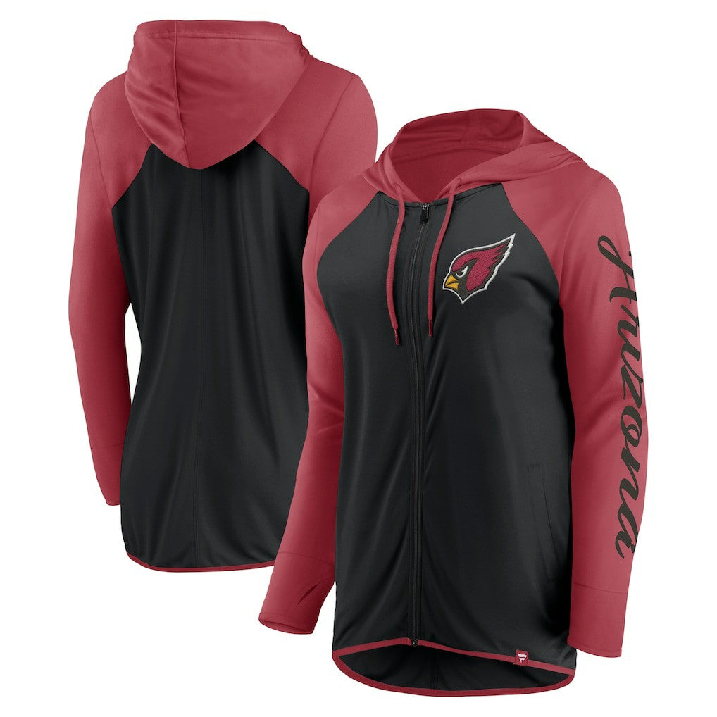 Arizona Cardinals Women's Script Full-Zip Hoodie | NFL Hot