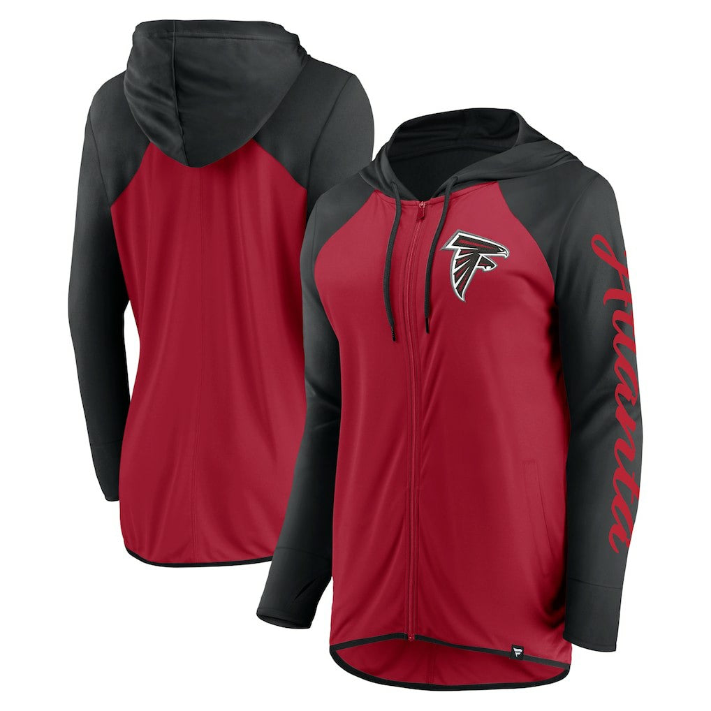 Atlanta Falcons Women's Script Full-Zip Hoodie | NFL Near me