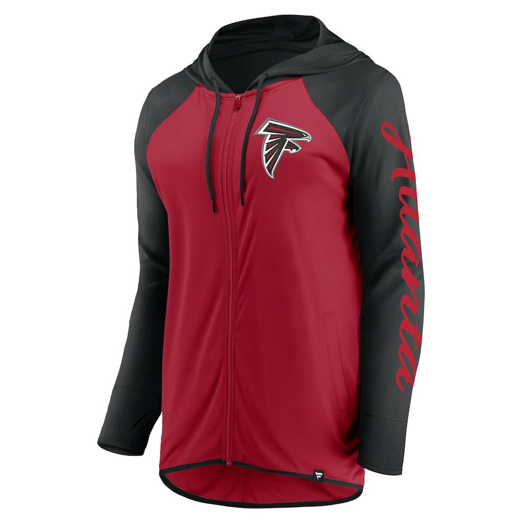 Atlanta Falcons Women's Script Full-Zip Hoodie | NFL Near me