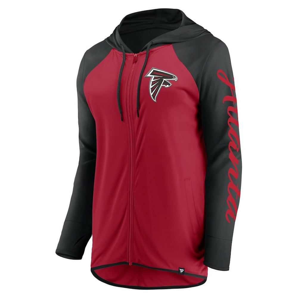 Atlanta Falcons Women's Script Full-Zip Hoodie | NFL Near me