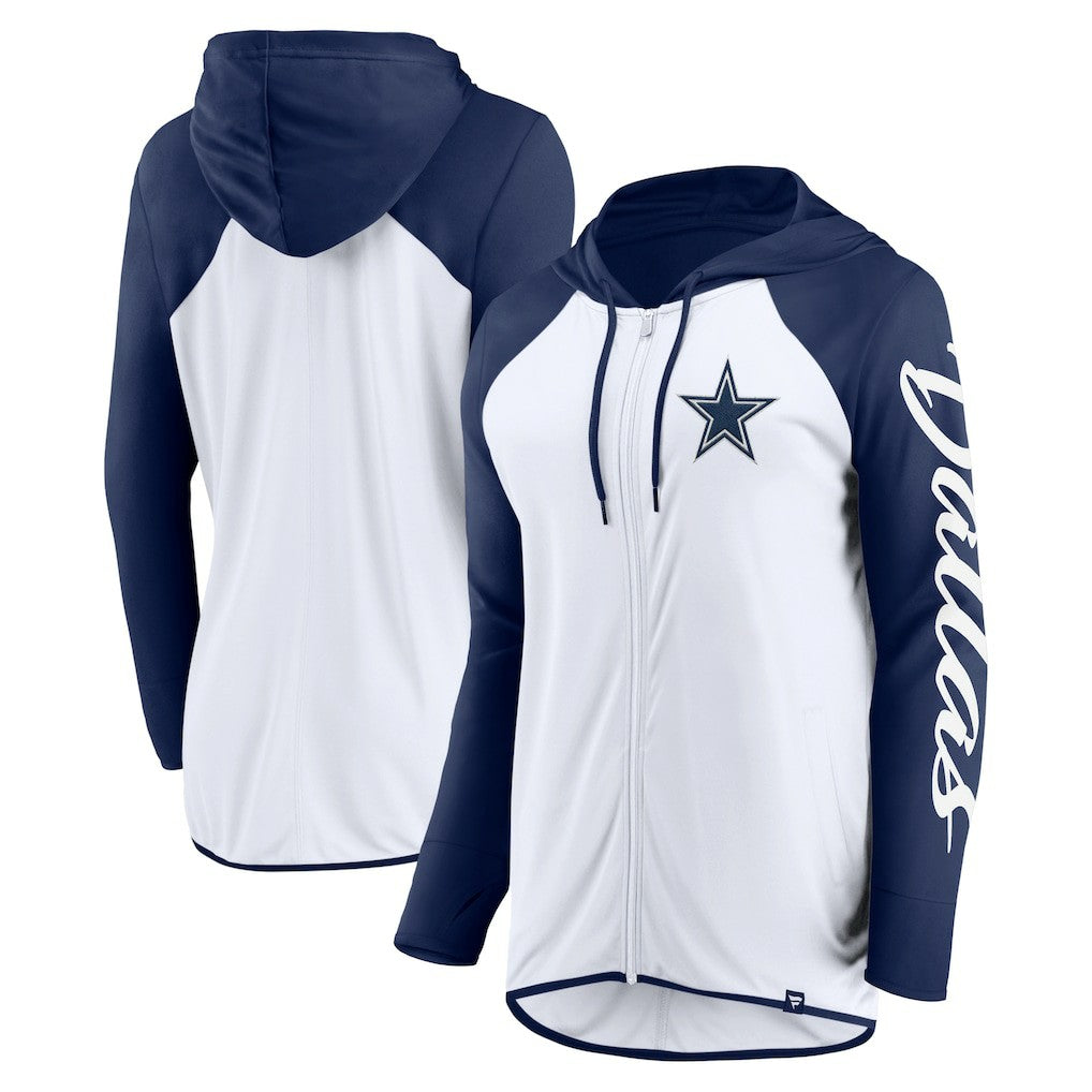 Dallas Cowboys Women's Script Full-Zip Hoodie | NFL On sale