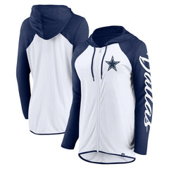Dallas Cowboys Women's Script Full-Zip Hoodie | NFL On sale