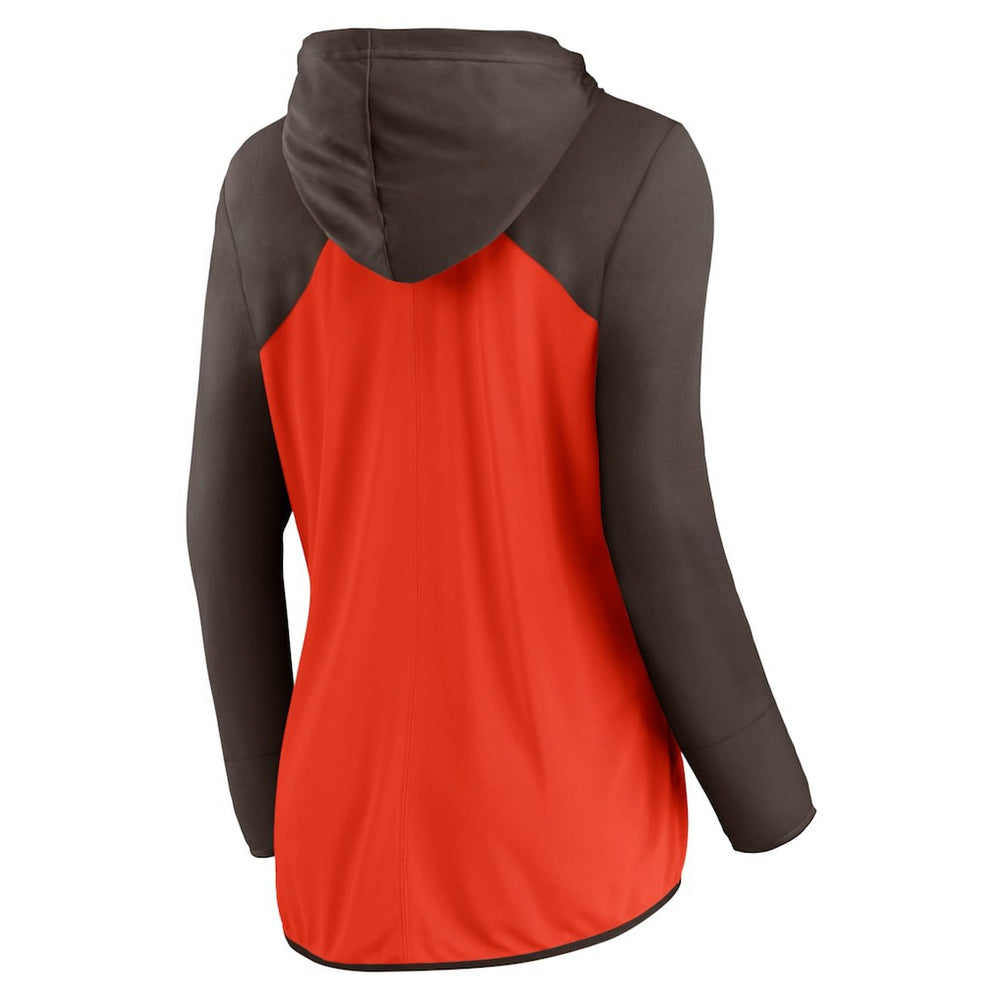 Cleveland Browns Women's Script Full-Zip Hoodie | NFL Discount
