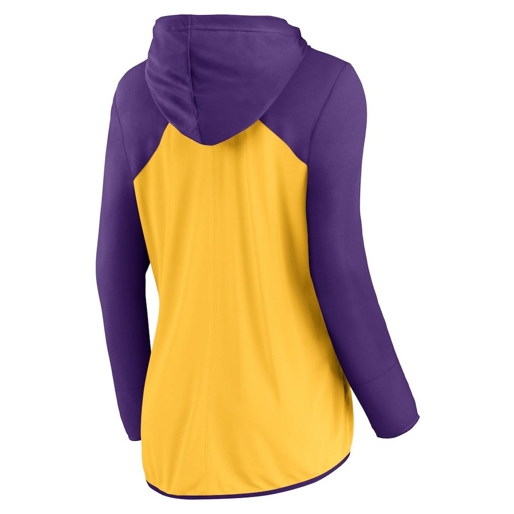 Minnesota Vikings Women's Script Full-Zip Hoodie | NFL Discount