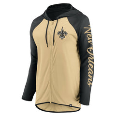 New Orleans Saints Women's Script Full-Zip Hoodie | NFL Outlet