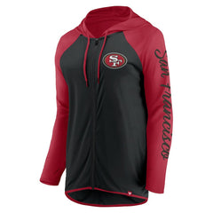 San Francisco 49ers Women's Script Full-Zip Hoodie | NFL US