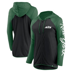New York Jets Women's Script Full-Zip Hoodie | NFL On sale