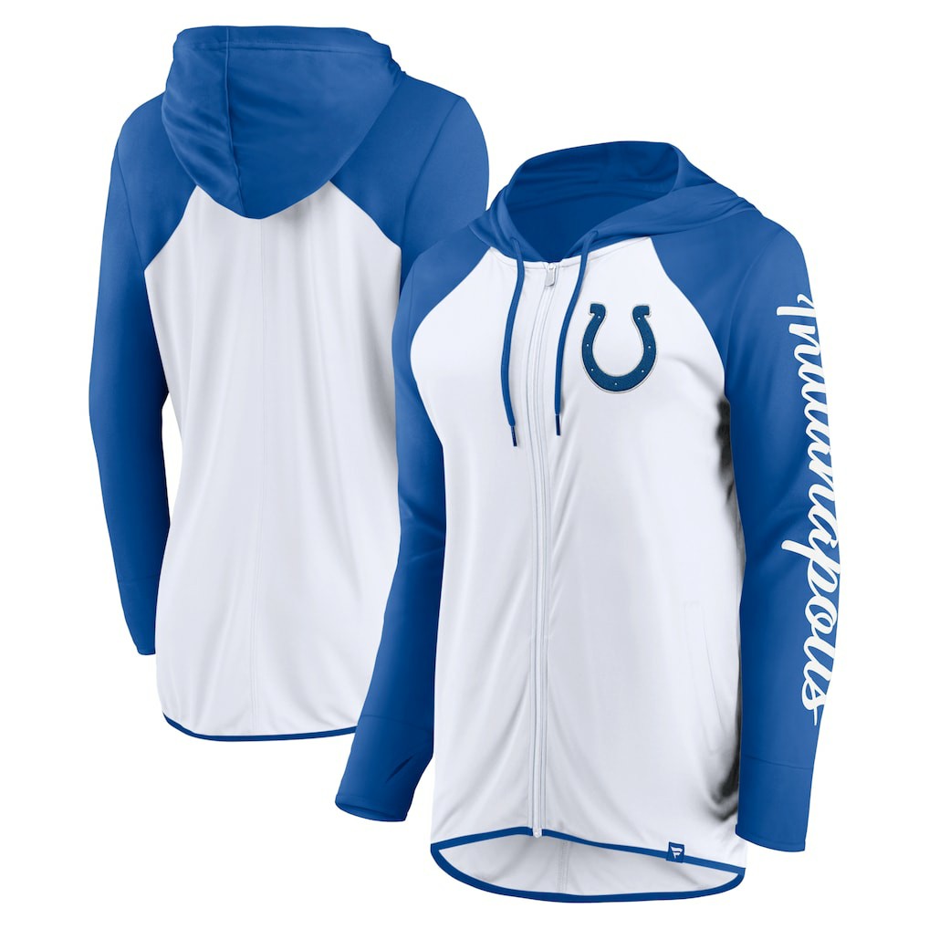Indianapolis Colts Women's Script Full-Zip Hoodie | NFL Sale