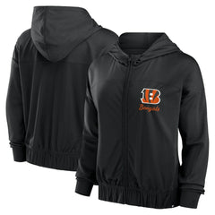 Cincinnati Bengals Women's Script Lock Full-Zip Hoodie | NFL New
