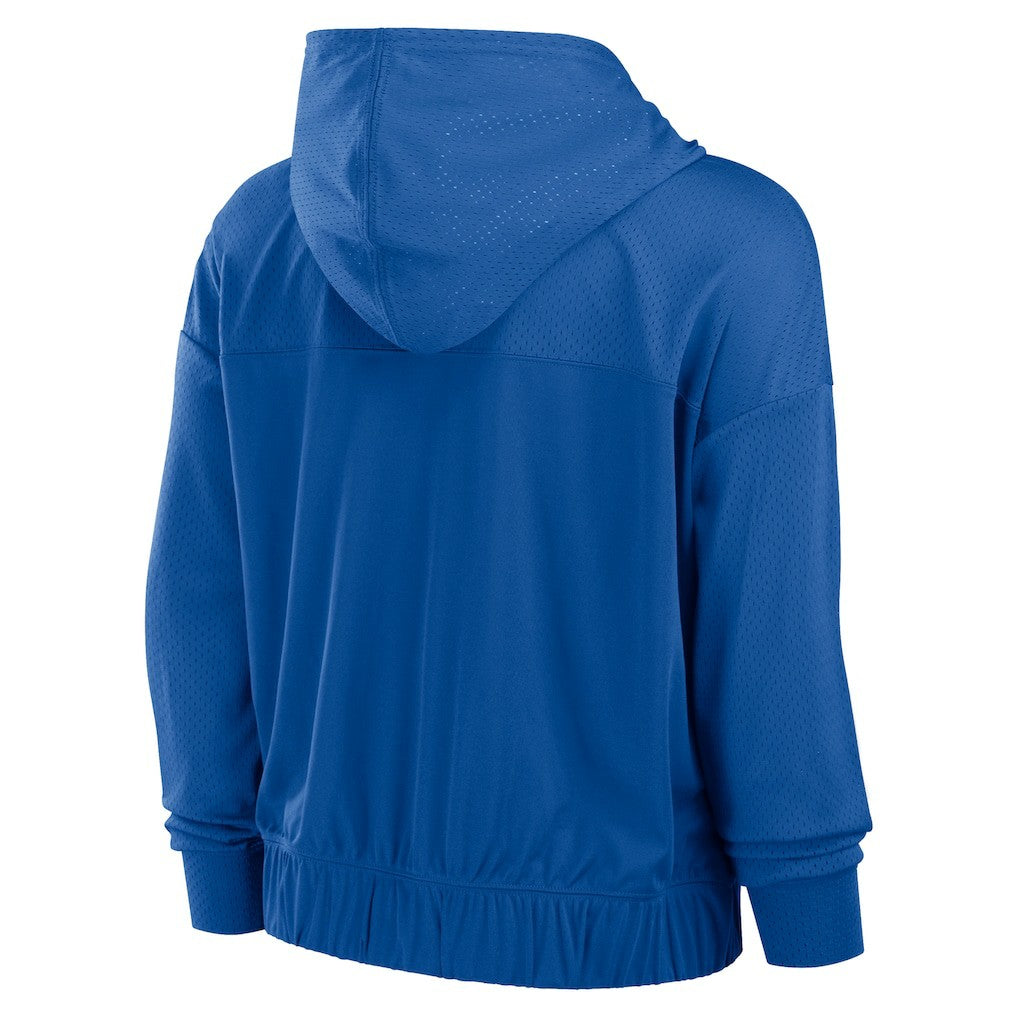 New York Giants Women's Script Lock Full-Zip Hoodie | NFL Outlet