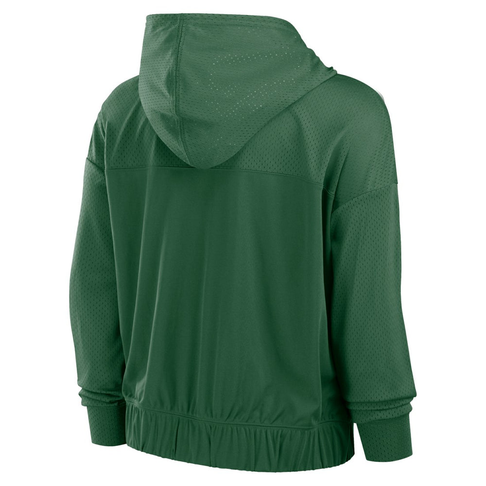 New York Jets Women's Script Lock Full-Zip Hoodie | NFL Outlet
