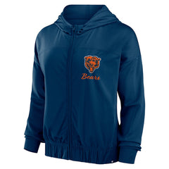 Chicago Bears Women's Script Lock Full-Zip Hoodie | NFL Hot