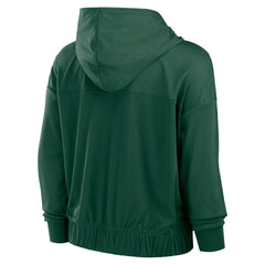 Green Bay Packers Women's Script Lock Full-Zip Hoodie | NFL Hot