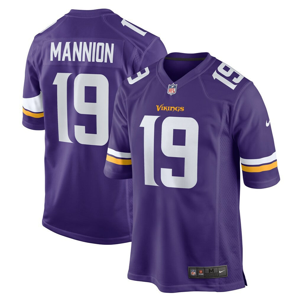 Minnesota Vikings Sean Mannion  Game Jersey | NFL Outlet