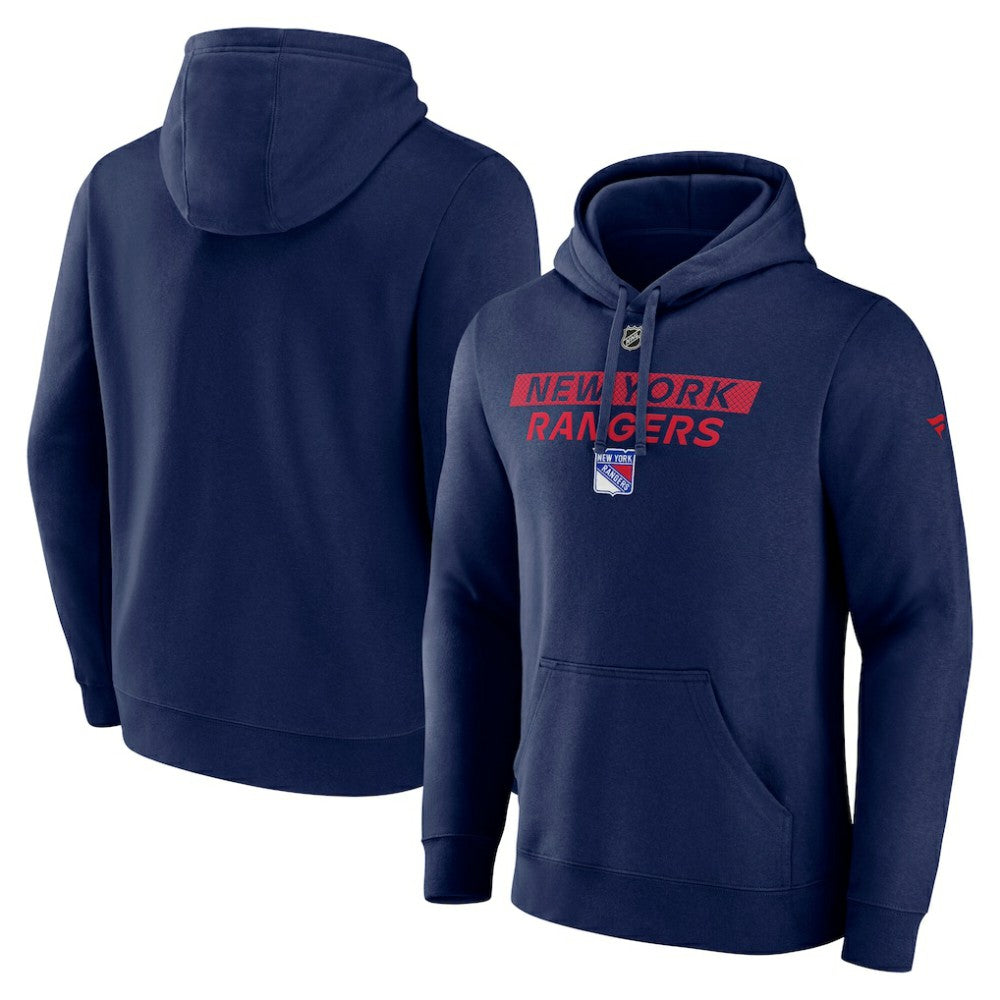 New York Rangers Fanatics Authentic Pro Core Primary Fleece Pullover Hoodie -  NHL Hoodies