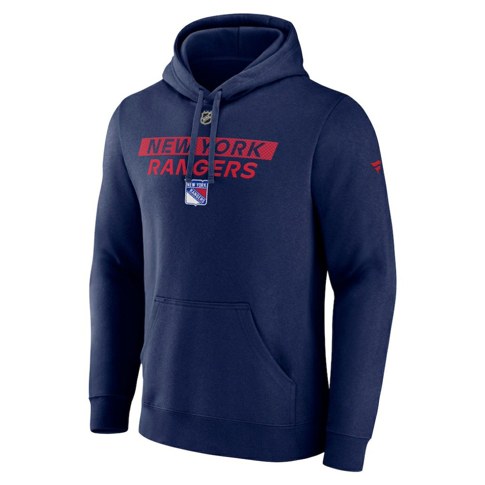 New York Rangers Fanatics Authentic Pro Core Primary Fleece Pullover Hoodie -  NHL Hoodies
