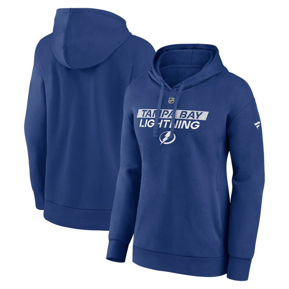Tampa Bay Lightning Fanatics Women's Authentic Pro Core Primary Fleece Pullover Hoodie -  NHL Hoodies
