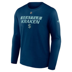 Seattle Kraken Fanatics Authentic Pro Core Primary Long Sleeve T-Shirt -  NHL T-shirts