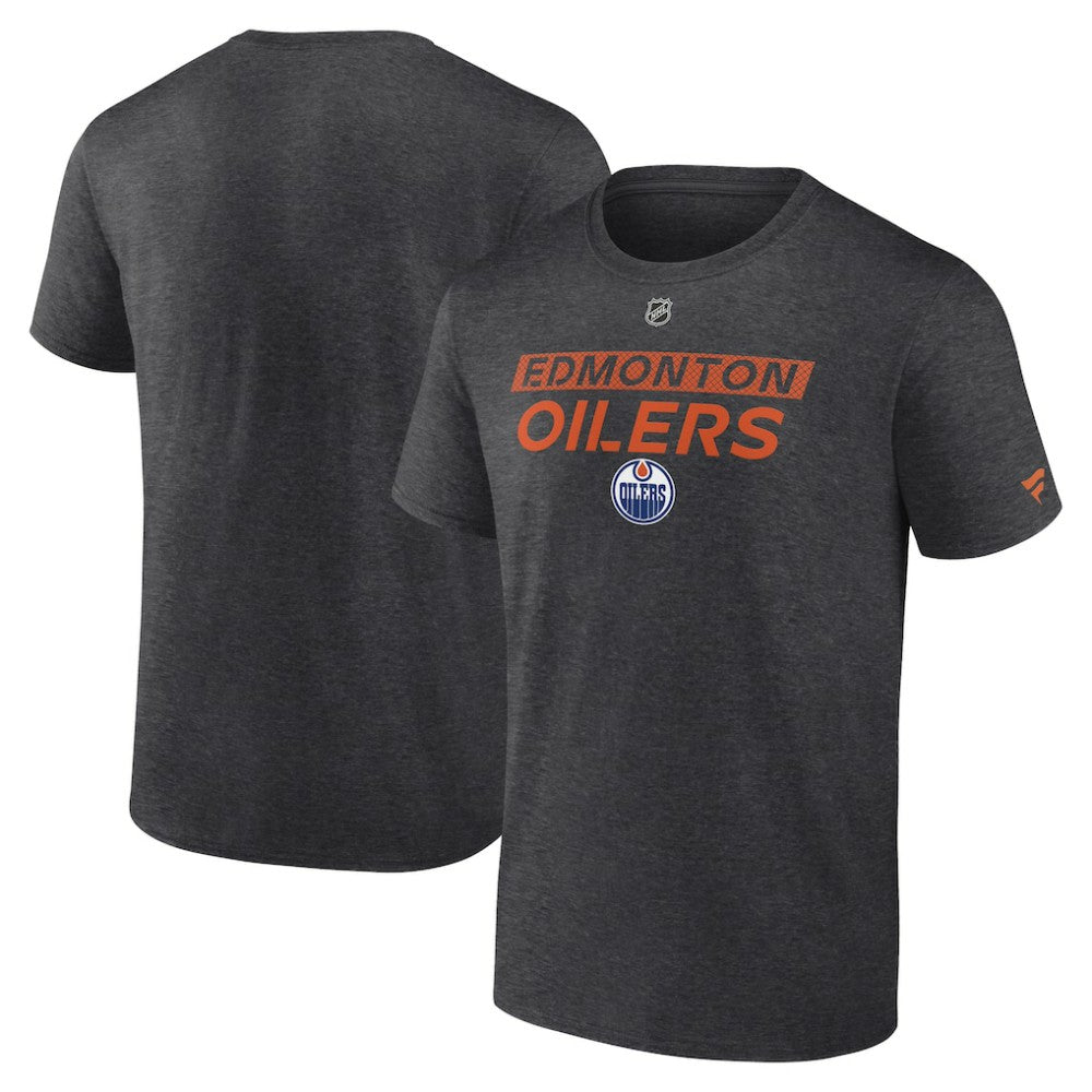 Edmonton Oilers Fanatics Authentic Pro Core Primary T-Shirt -  NHL T-shirts