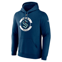 Seattle Kraken Fanatics Authentic Pro Core Secondary Fleece Pullover Hoodie -  NHL Hoodies