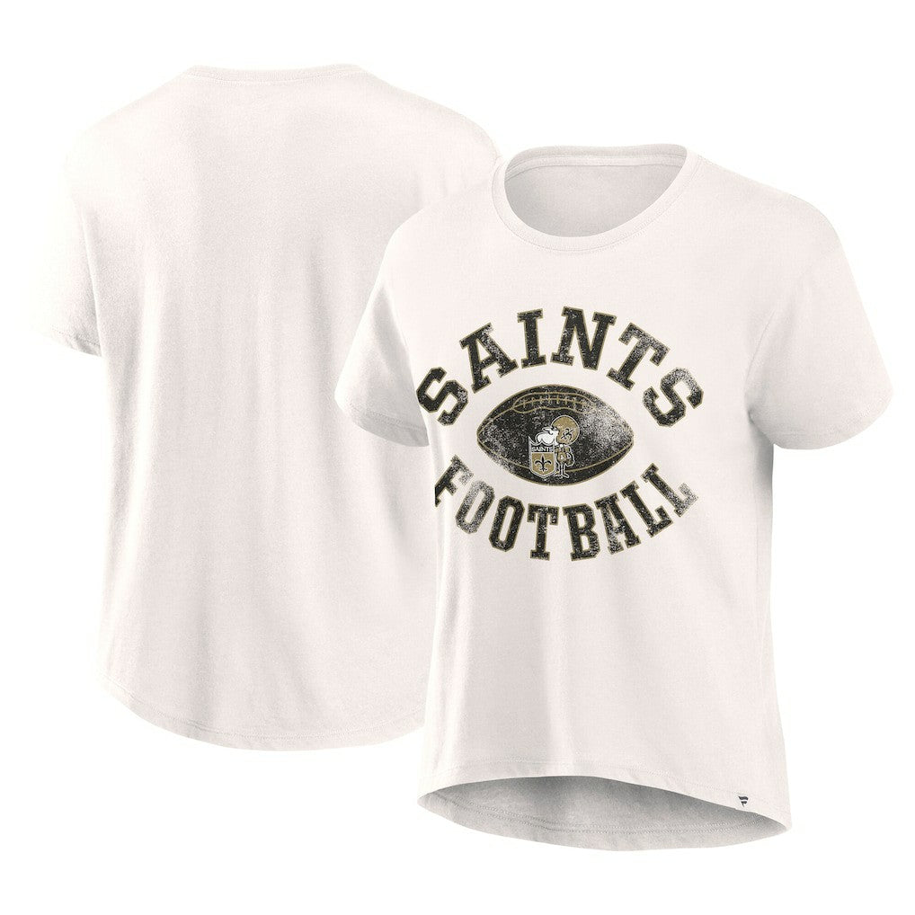 New Orleans Saints Women's Football Home Fashion T-Shirt | NFL Outlet