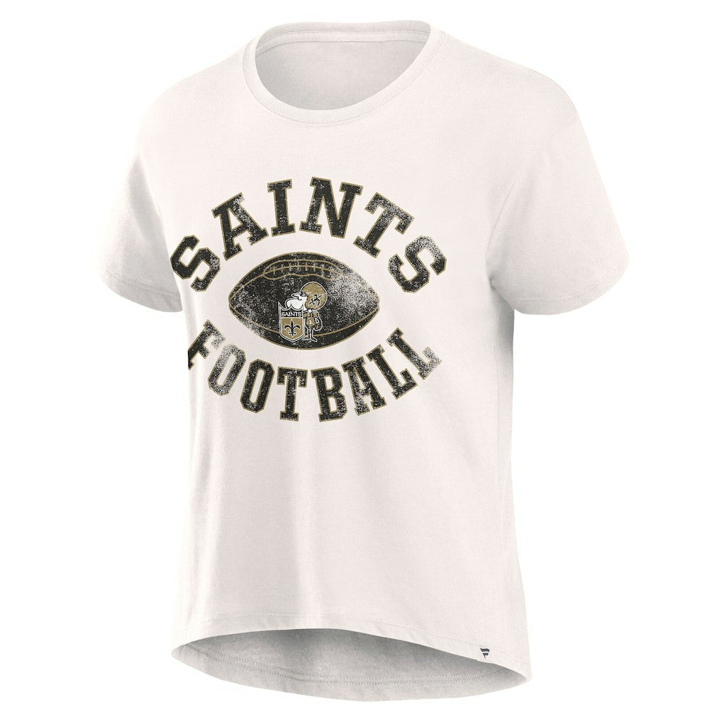 New Orleans Saints Women's Football Home Fashion T-Shirt | NFL Outlet