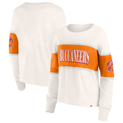 Tampa Bay Buccaneers Women's Antique Block Long Sleeve T-Shirt | NFL Online