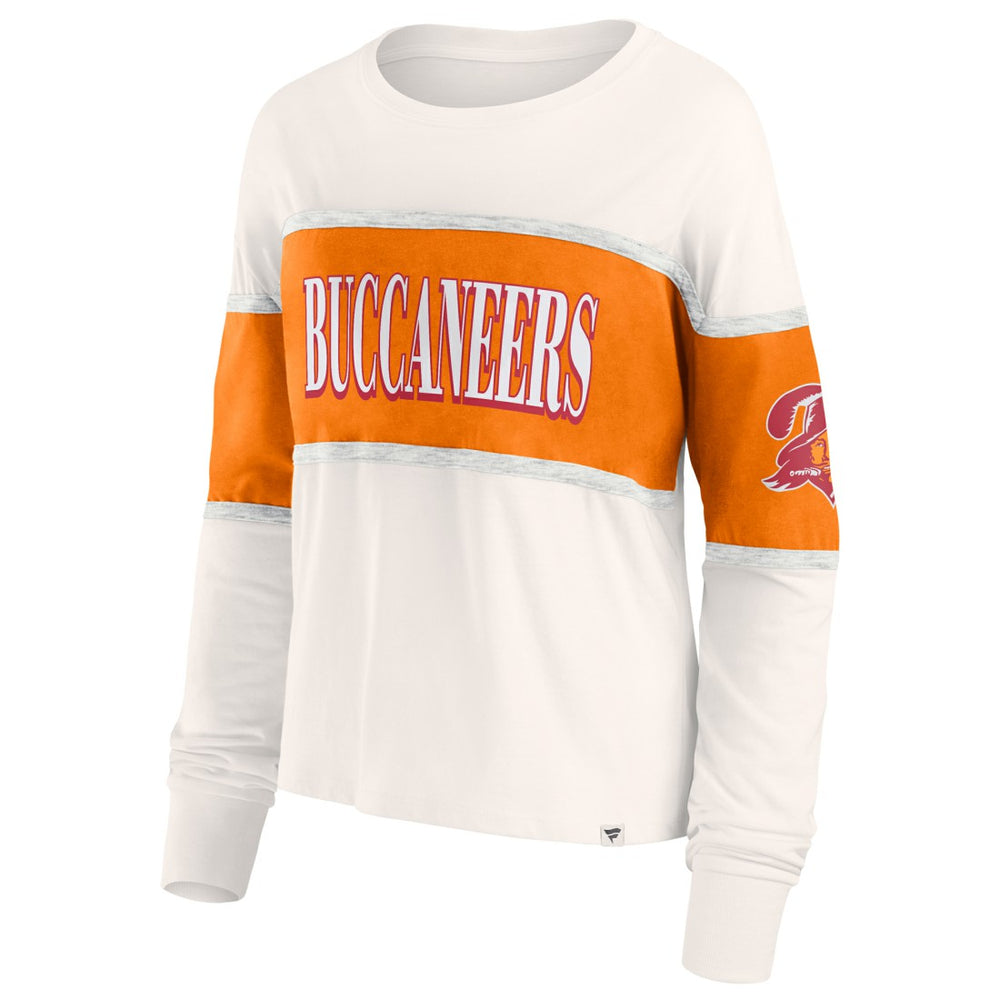Tampa Bay Buccaneers Women's Antique Block Long Sleeve T-Shirt | NFL Online