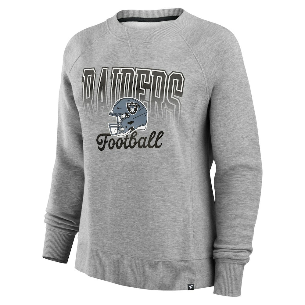 Las Vegas Raiders Women's Hit Hard Fleece Pullover Sweatshirt | NFL New