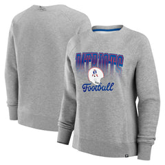 New England Patriots Women's Hit Hard Fleece Pullover Sweatshirt | NFL Sale