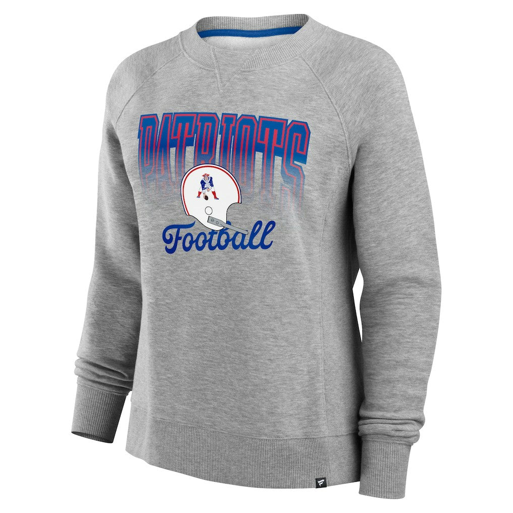 New England Patriots Women's Hit Hard Fleece Pullover Sweatshirt | NFL Sale