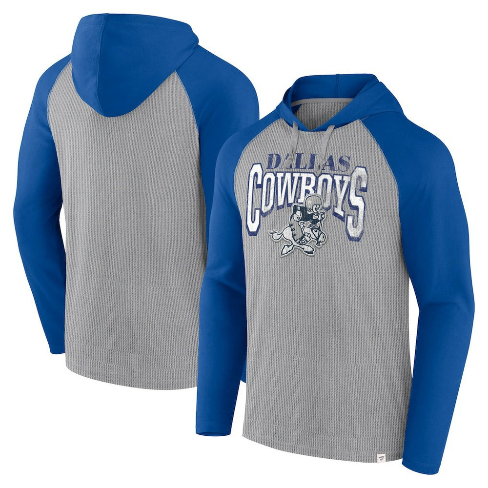 Dallas Cowboys Under Center Long Sleeve Hoodie T-Shirt | NFL Discount