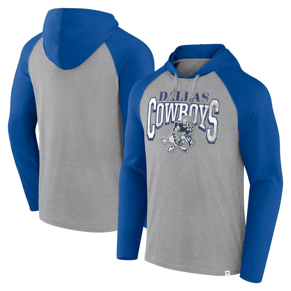 Dallas Cowboys Under Center Long Sleeve Hoodie T-Shirt | NFL Discount