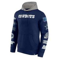 Dallas Cowboys Patched Out Pullover Hoodie | NFL Sale