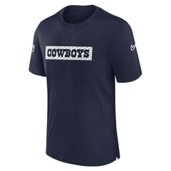 Dallas Cowboys 2024/25 Sideline Player Tri-Blend Performance T-Shirt | NFL Sale