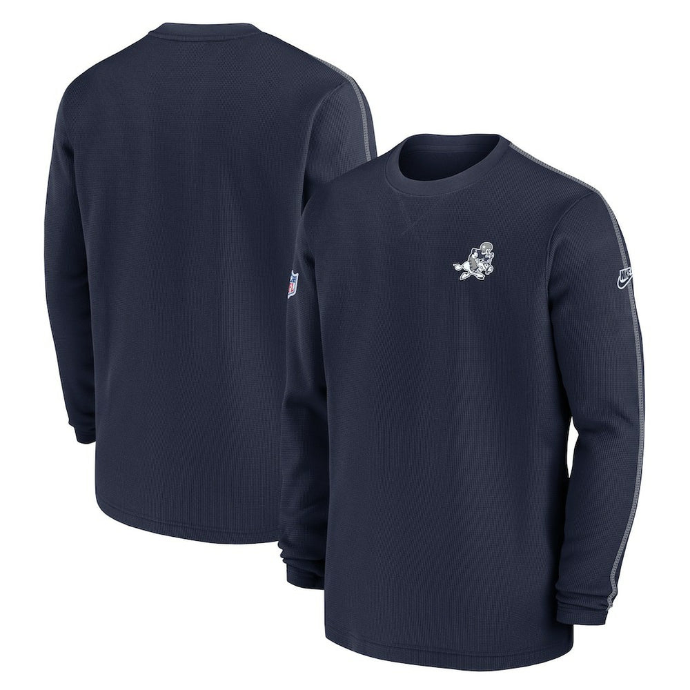 Dallas Cowboys 2024 Sideline Coach Vintage Pullover Sweatshirt | NFL Outlet