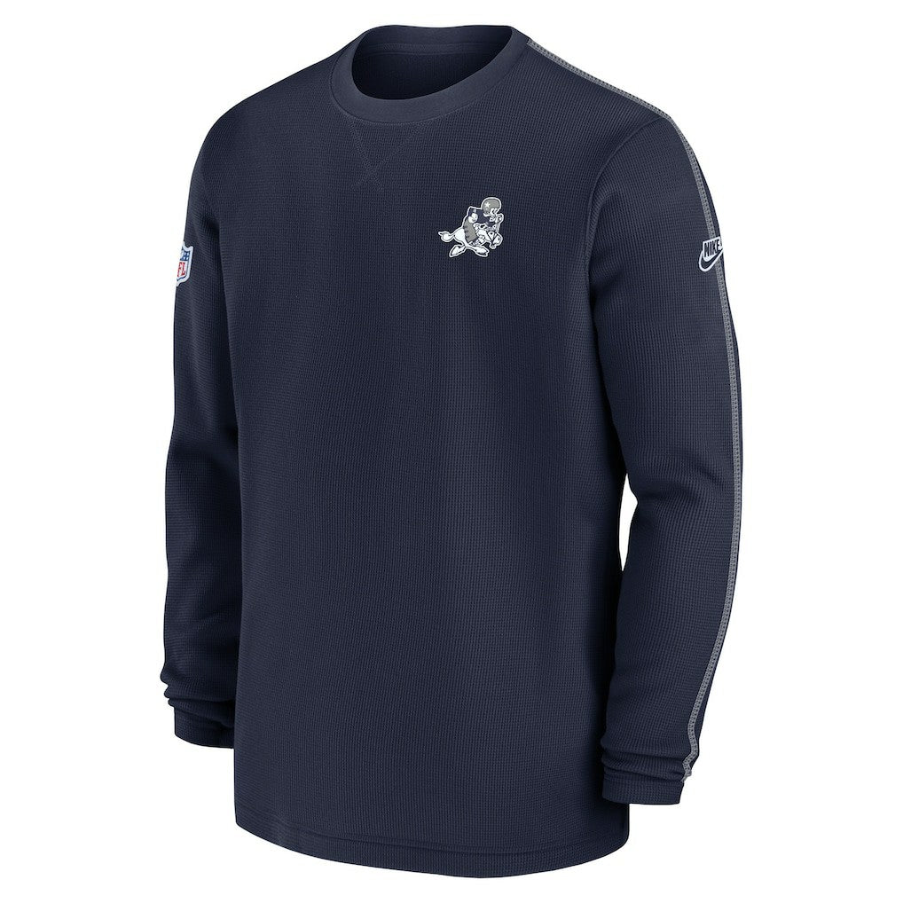 Dallas Cowboys 2024 Sideline Coach Vintage Pullover Sweatshirt | NFL Outlet