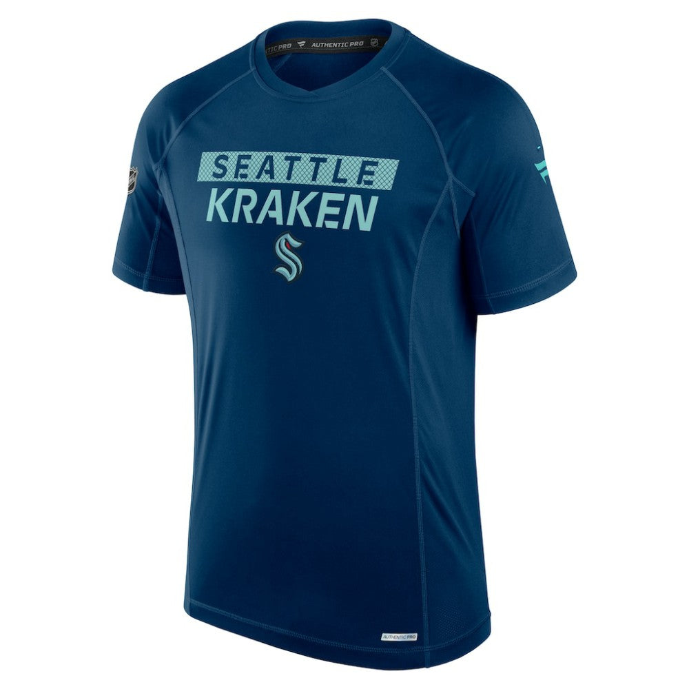 Seattle Kraken Fanatics Authentic Pro Rink Tech T-Shirt -  NHL T-shirts