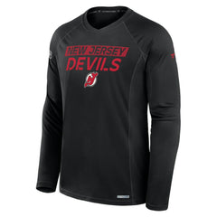 New Jersey Devils Fanatics Authentic Pro Rink Tech Long Sleeve T-Shirt -  NHL T-shirts