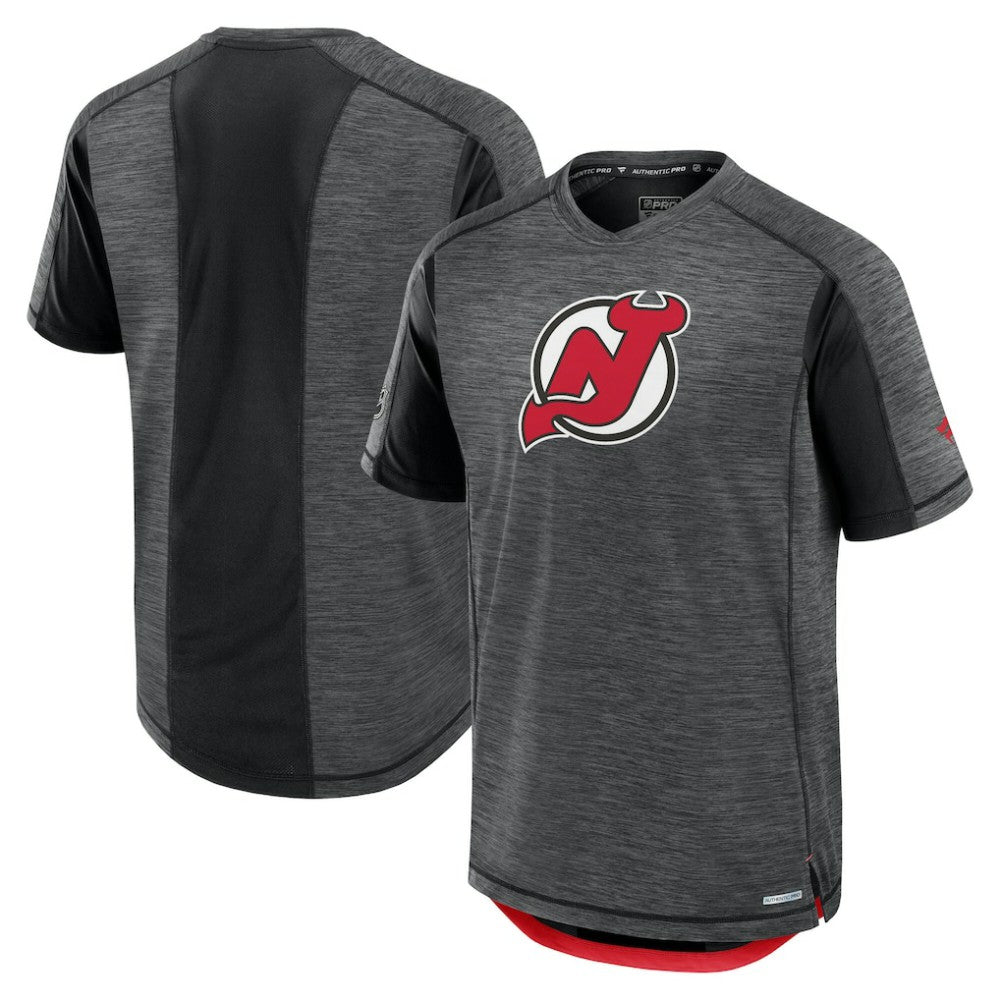 New Jersey Devils Fanatics Authentic Pro Rink Tech T-Shirt -  NHL T-shirts