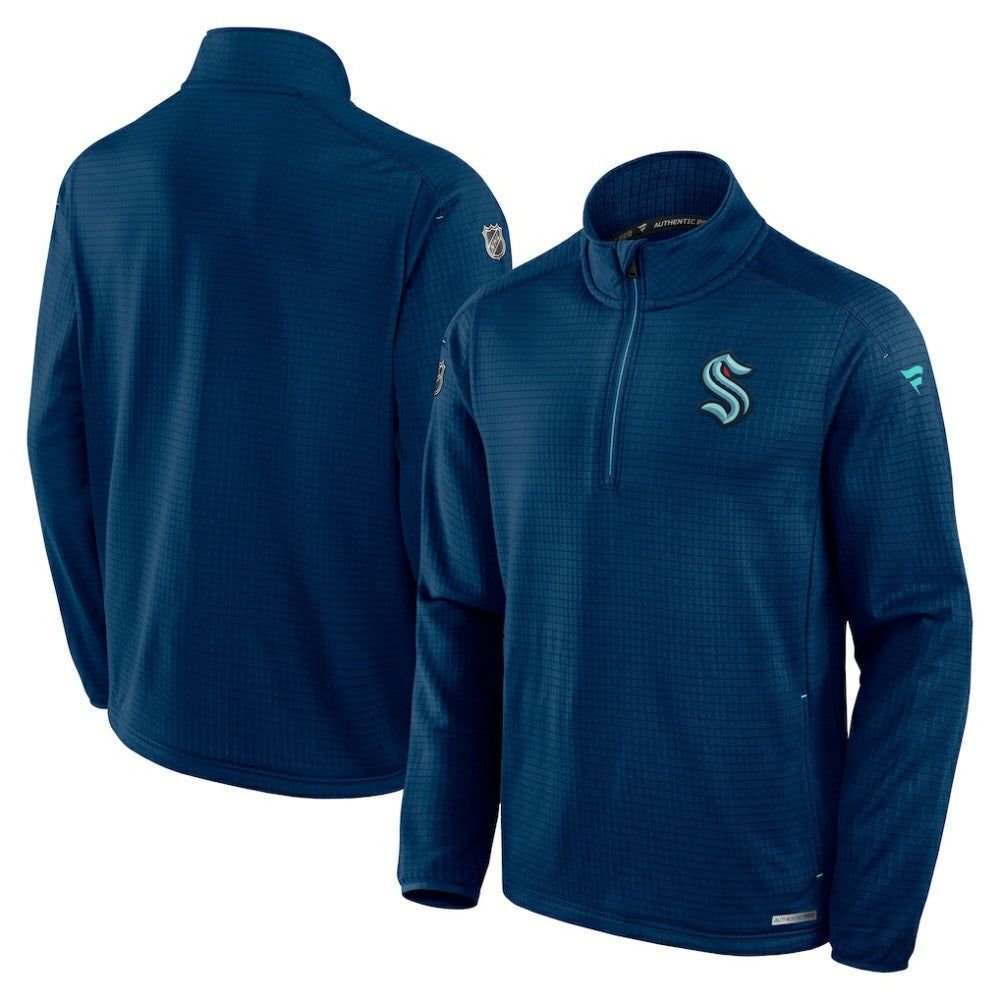 Seattle Kraken Fanatics Authentic Pro Rink Quarter-Zip Jacket -  NHL Jackets