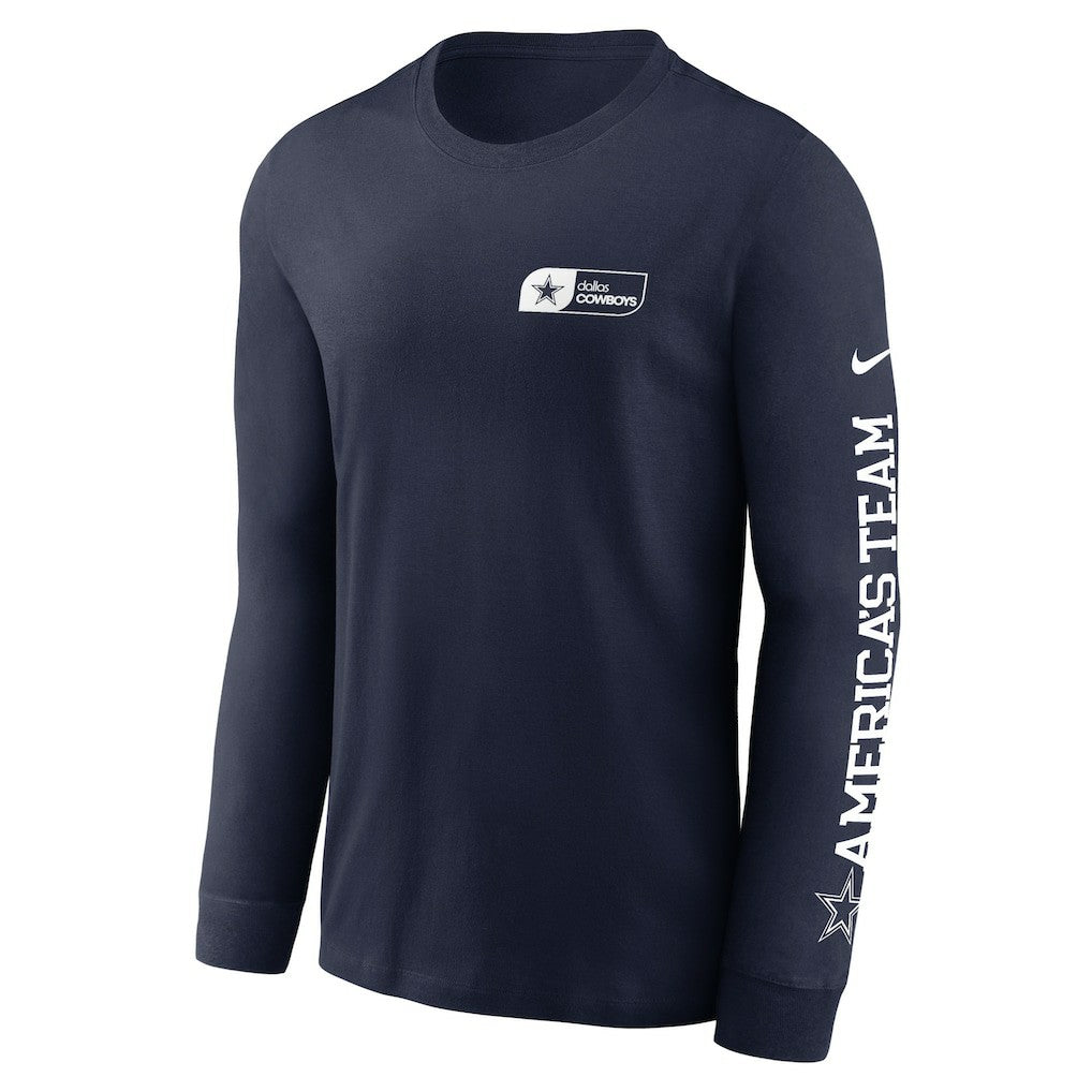 Dallas Cowboys America's Team Essential Long Sleeve T-Shirt | NFL On sale