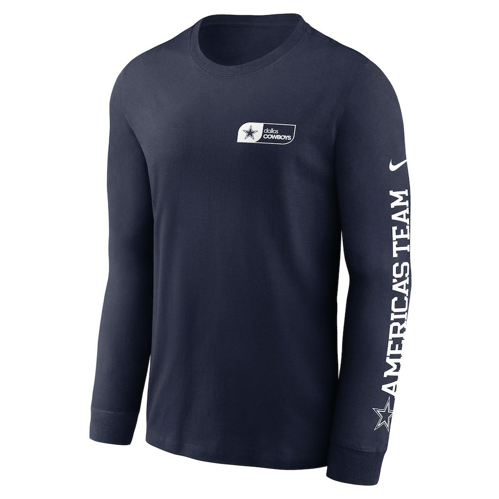 Dallas Cowboys America's Team Essential Long Sleeve T-Shirt | NFL On sale