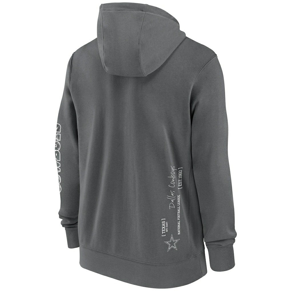 Dallas Cowboys Primetime Club Full-Zip Hoodie | NFL On sale