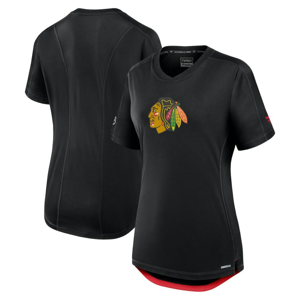 Chicago Blackhawks Fanatics Women's Authentic Pro Rink T-Shirt -  NHL T-shirts